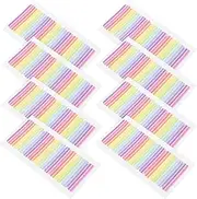 8 Sheets Tape Hair Extensions Double Sided Tape for Lace Wigs Hair Tape Wig Adhesive True Scalp Tape Easy Application No Residue