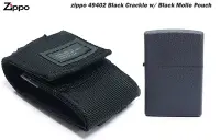 在飛比找Yahoo!奇摩拍賣優惠-Zippo Black Crackle 黑色碎紋打火機 +戰