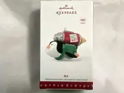 BOX DINGS Hallmark Keepsake Penguin Ornament Fly 2016 NEW FAST SHIP