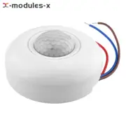 AC85-265V Infrared PIR Motion Induction Sensor 360° Detection For Ceiling Light