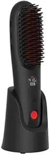 Beard Octance: Cordless Beard Straightener Brush – Portable Electric Grooming Tool for Men’s Facial Hair