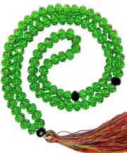 Islamic Tasbih Muslim Prayer Beads Crystal Green For Men & Women