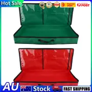 Waterproof Christmas Tree Wreaths Wrapping Paper Storage Bag Zip Up Organiser