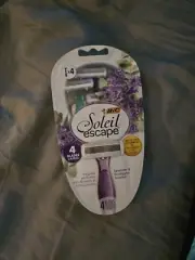 BIC Soleil Escape Women's Lavendar & Eucalyptus Disposable Razors 4 Blade (4 Ct)