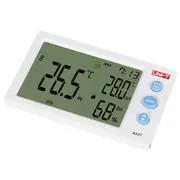 UNI-T A12T Digital LCD Thermometer Hygrometer Temperature Humidity Meter Alarm Clock Weather Station Indoor Outdoor