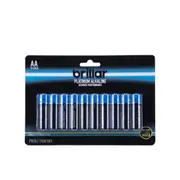 Brillar 10pk AA Alkaline Alkaline Batteries 1.5V LR6