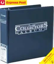 Ultra Pro 3 Ring BLUE Collector Album Binder FOLDER Pokemon Yugioh EXPRESS
