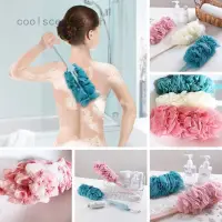 在飛比找蝦皮購物優惠-New Shower Scrubber Loofah Spo