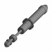 Polaris Front Shock, Genuine OEM Part 7045410, Qty 1
