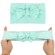 31Pcs Baby Bows Headbands Soft Nylon Baby Girl Bows Elastic Handmade wenGM