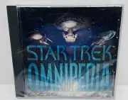 Star Trek Omnipedia Winddows 1995 (CD Rom) Factory sealed