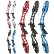 25" Recurve Bow Riser F Interface Takedown Archery Aluminum Hunting JUNXING H10