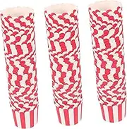 GRADENEVE 100pcs Food Grade Muffin Liners Paper Baking Cases for Cupcakes Treats Oil Holders for Parties Celebrations and Striped Design