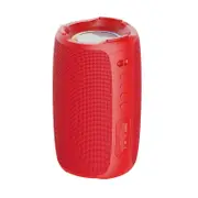 S61 Portable Bluetooth Speaker HIFI Stereo Wireless with Colorful Lights for Home Outdoor-Red