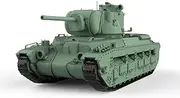MRY-SFW Army Tank BMC Toys 1/87 HO Scale Railway Military Model Kit British Infantry Tank MK-II Matilda F-96(A12)