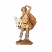 Roman Fontanini Micah with Lamb, 7.5" Collection (52858)