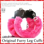 【蝦米情趣】ORIGINAL FURRY LEG CUFFS金屬絨毛腳銬（情趣用品 成人專區）