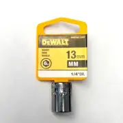 DeWalt 13mm Socket 6 Point 1/4" Drive DWMT861120SP