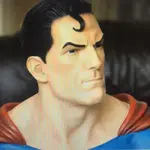SIDESHOW 超人 鋼鐵英雄 限量版 1:1 半身像 雕像