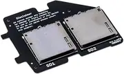 Tarkan iFlash-Dual SD Card Adapter For iPod. Replace your iPod's Hard Drive With Two SDHC or SDXC Storage Cards to Modernize Your iPod 5th Gen (aka. iPod Video) or iPod Classic (aka. 6th Gen, 7th Gen)