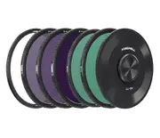Freewell 5-pack 77mm M2 Magnetic Quick Swap Filter Set (ND8 ND64 ND1000 CPL UV)