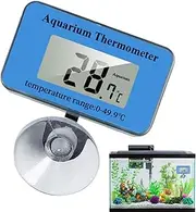 Digital Fish Tank Thermograph - Submersible Fish Tank, Electronic Water Thermometer | Pet Safe Thermometer Fish and Reptile Habitats, Digital Tank Temperature Gauge, for Home Aquariums Precision