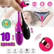 Vibrator Wearable Bullet Egg G-Spot Massager Remote Control Adult Women Sex Toys