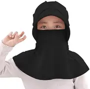 [N\A] NA Summer Beach Sun hat Solid Color Children Adult Foldable Large Sunshade Sunshade Anti-Ultraviolet Cap face Neck Cap hat Female Sun hat