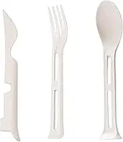 Camping Utensils - Portable Reusable Utensils Set,Flatware Serving Tool for Picnic Toddler School Dorm Offices Buffet RV