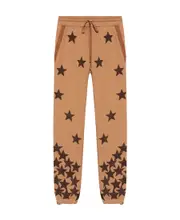 star-patch track pants XS Nude