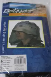 QUALITY CAMPING SUPPLIES MOSQUITO HEAD NET ONE SIZE FIT ALL STOP GETTING BITTEN
