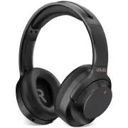 Bluetooth Over-Ear Wireless Headphones Noise Cancelling Deep Bass Travel Black