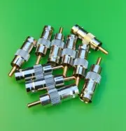 (10 PCS) RCA Male to BNC Female Connector - USA Seller