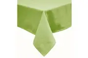 Cotton Blend Table Cloth Apple Green by Hoydu