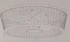 Coolbull Ceiling Fan with Light Remote Control - 20 Inch Farmhouse Low Profile