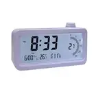 User Friendly Digital Alarm Clock with Adjustable Brightness and Date Display