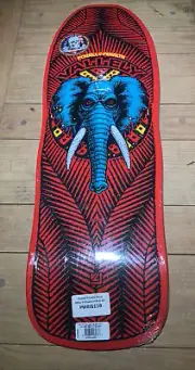 Powell Peralta Skateboards Mike Vallely Fire red Elephant 10" Skateboard Deck
