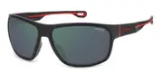 Carrera 4018/S Polarized BLX/Q3 Men's Sunglasses Black Size 63