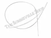Triumph Chrome Seat Cover Trim Strip 1968-74 PN# 60-0696
