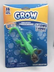MAGIC GROW CREATURE Gecko TOY WATCH IT GROW UP TO 600% IN WATER! NEW