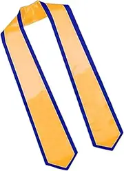 [Generic] Adults Graduation Stoles,Stylish Student Graduation Stole Graduation Stole Class Of 2024-72-Inch Long Unisex Plain Graduation Stole Adult Plain Stole for Women Men
