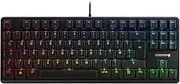 CHERRY G80-3000N RGB TKL, Wired Gaming Keyboard Without Numeric Keypad, UK Layout (QWERTY), RGB Lighting, Original MX Silent RED Switches, Black