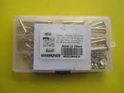 120pcs Golden Phillips Chicago Screw Binding Screws Posts Assortment Kit for Scr