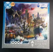 Thomas Kinkade/DC/Ceaco Justice League Showdown At Gothem Pier 1000pc Puzzle