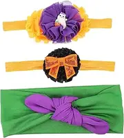 CIMAXIC 3pcs Halloween Hairband Creative Elastic Headbands for Adorable Party Accessories Lightweight Comfortable Design for Festivals and Celebrations