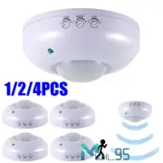 AC110-240V Infrared PIR Motion Induction Sensor Switch For LED Ceiling Light US