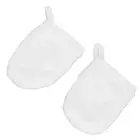 3pcs Flannel Makeup Remover Exfoliating Towelette Makeup Cleansing Gl IDM