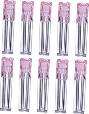 CALLARON 10pcs Roller Essential Oil Bottles Refillable Lip Gloss Containers for Travel Convenient for Perfume Oil Application Easy to Clean Fill