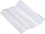 uxcell 30 Pcs Clear Flat Open Plastic Poly Bags 8x20 Inch 1.6 Mil Packaging Bags for Food, Home, Collectibles Storage, Proving Bread, Dough