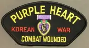 Purple Heart Korean War patch